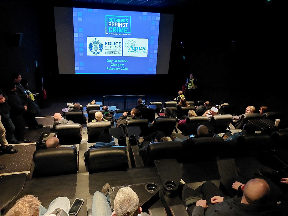 Retailers Against Crime's Day of Action in Glasgow