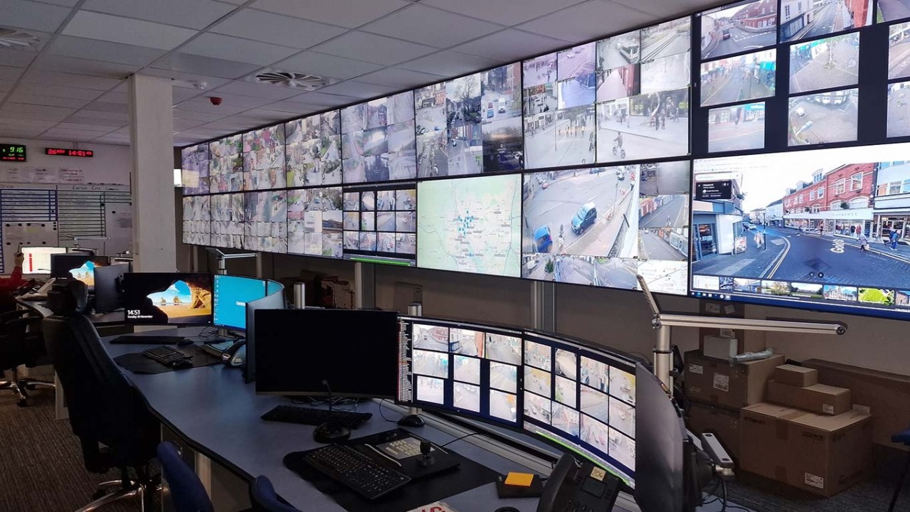 EBAC CCTV Control room